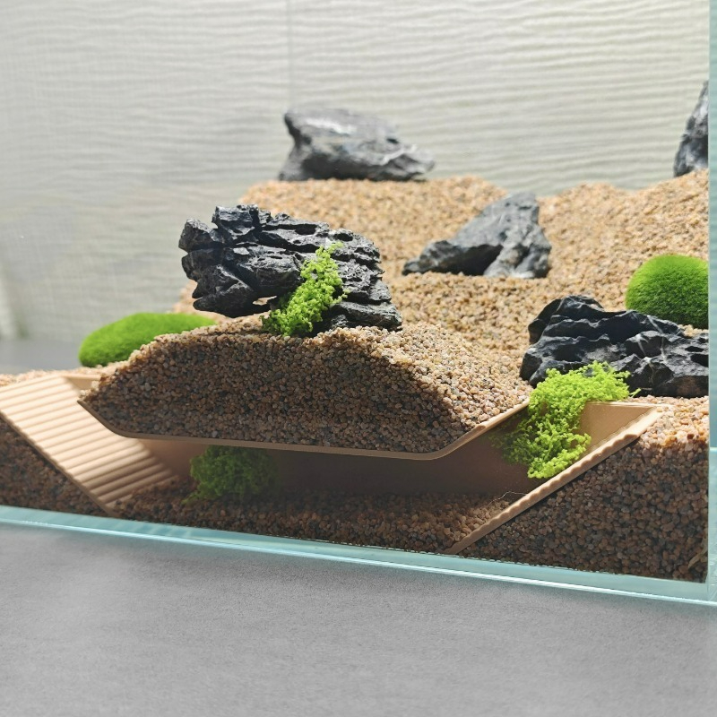 Aquarium Plants Live - Aquarium Hideouts Shelter, Underground Cave Stepped
