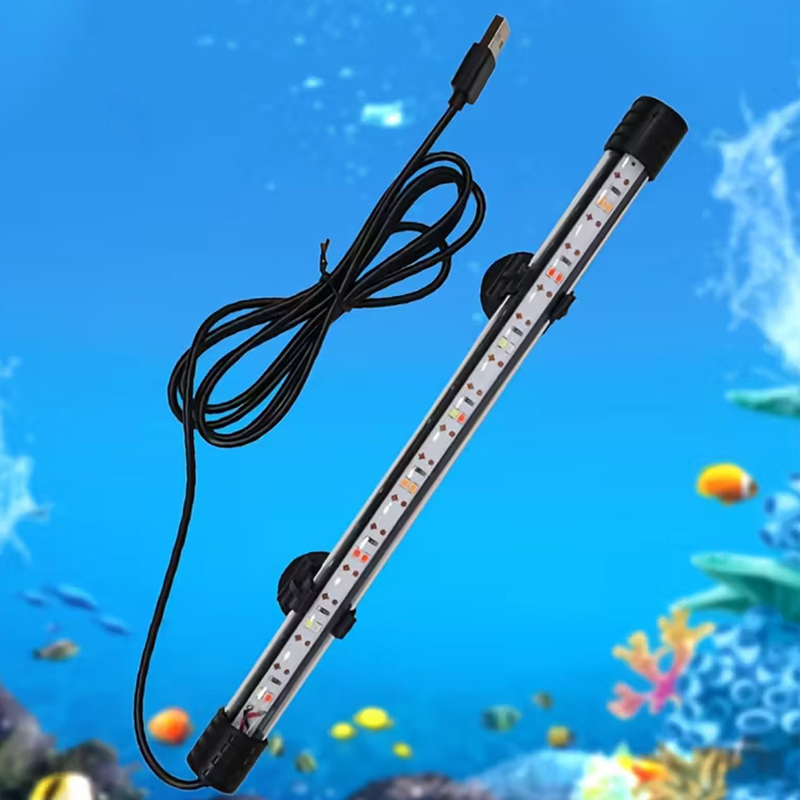 Aquarium Plant Substrate - 17-47CM USB Plug Aquarium Light LED