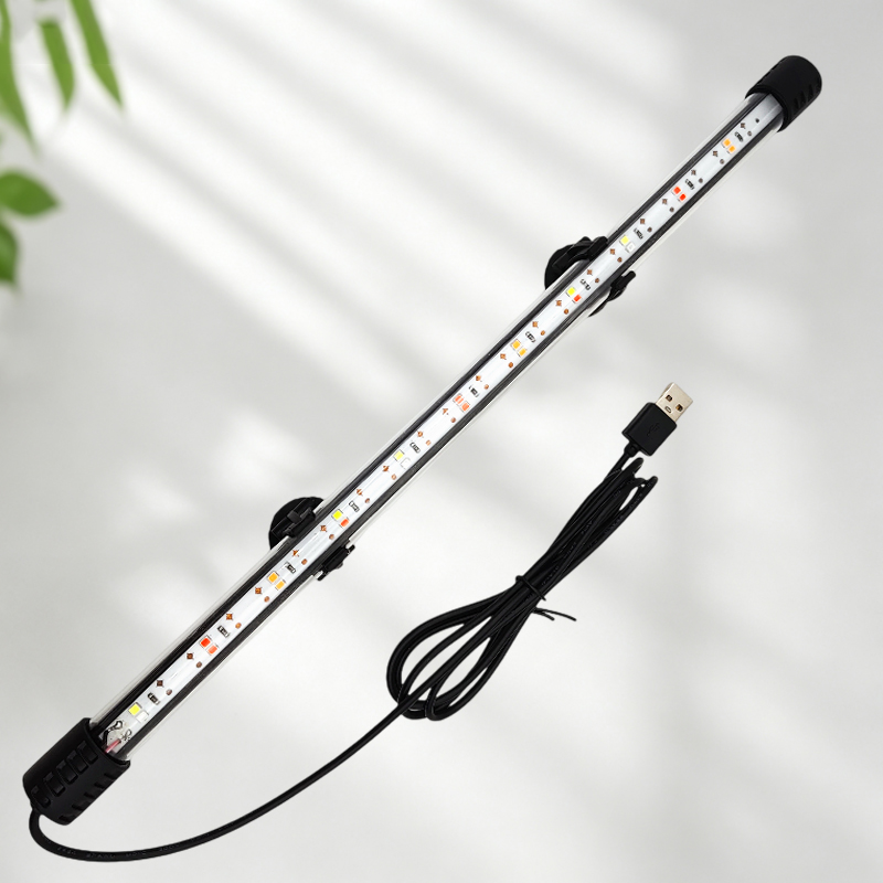 Aquarium Plant Substrate - 18-58cm USB Full Spectrum Aquarium LED