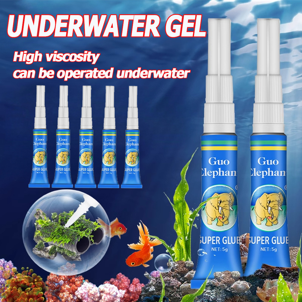 Aquarium Moss - 3/5/10Pcs Fish Tank Landscaping Moss Glue