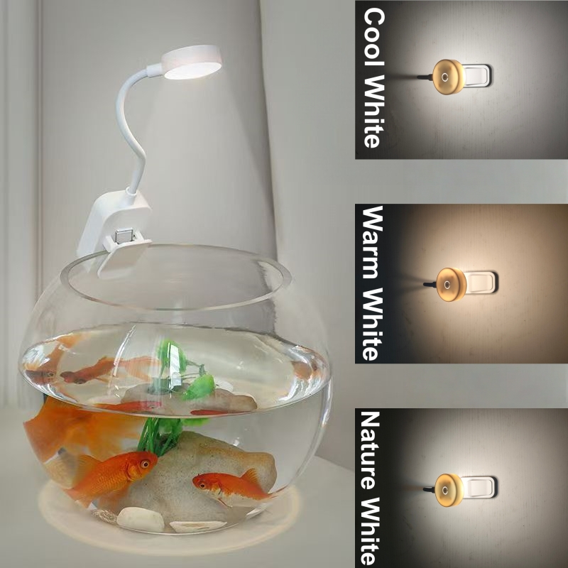 Aquarium Plant Light - LED Aquarium Light Clip On Fish