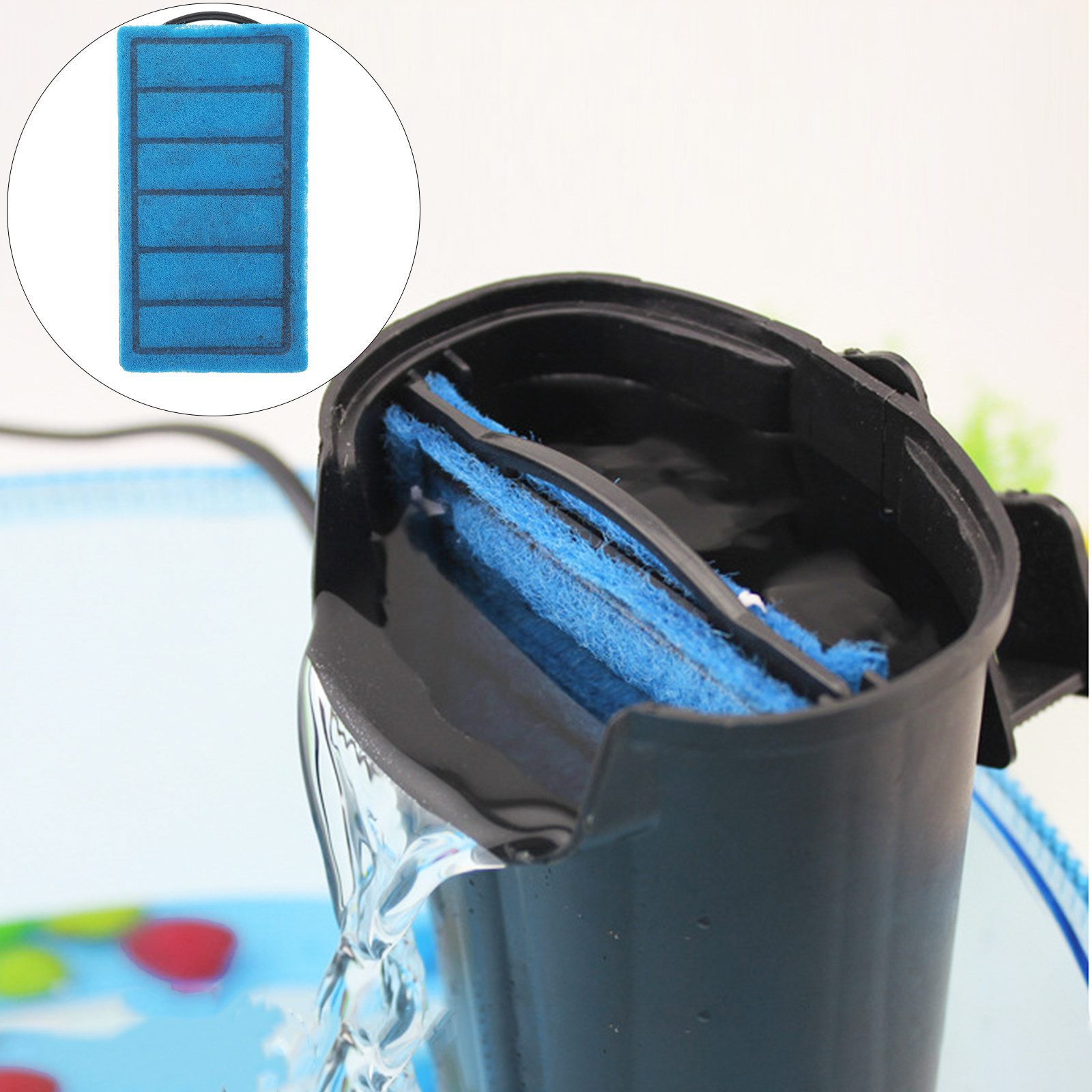 Aquarium Planted Tank Filter - 3Pcs Aquarium Filter Pad Premium High-Density