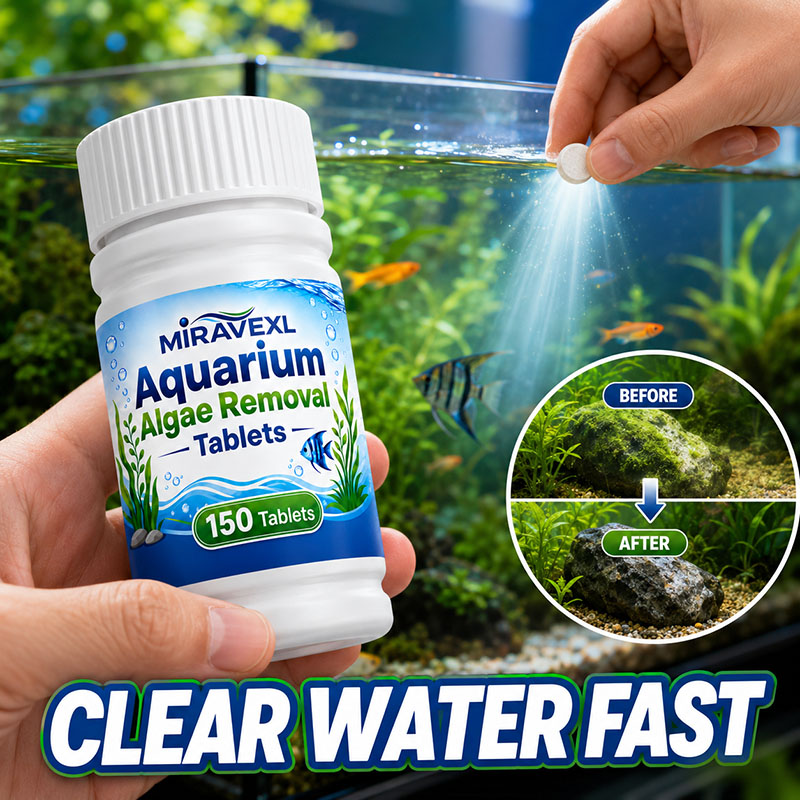 Aquarium Moss - MIRAVEXL 150 Aquarium Algae Removal Tablets,