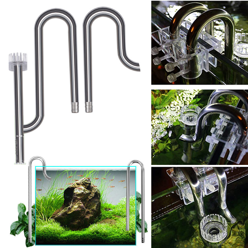 Aquarium Planted Tank Filter - Mới Cá Lily Ống Thép Không