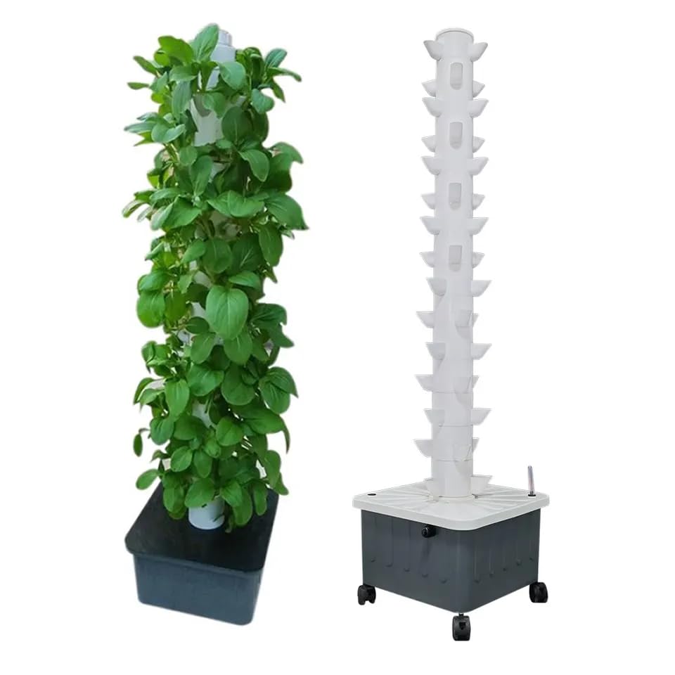 Planted Tank - Vertical Hydroponic Grow Tower Aeroponic Tower