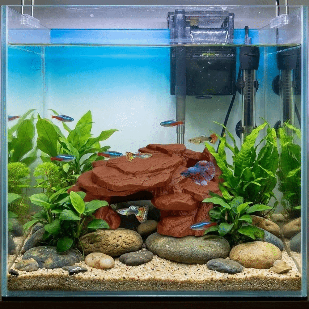 3D Printing Fish Tank Rockery  - đánh giá và giá Aquarium Driftwood