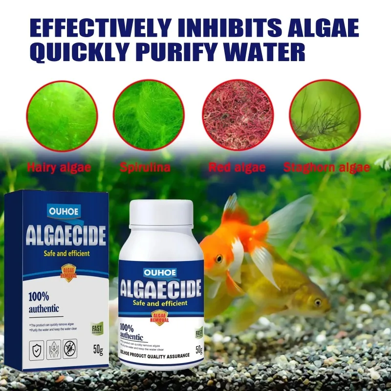 50g High Efficiency Algaecide  - đánh giá và giá Aquarium Moss