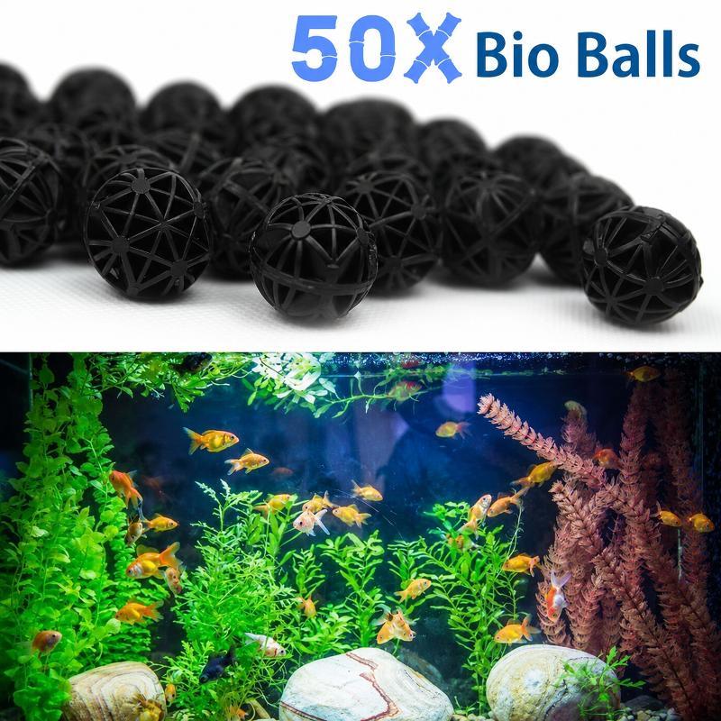 50Pcs 16mm Aquarium Bio Filter - đánh giá và giá Planted Aquarium Cleaning