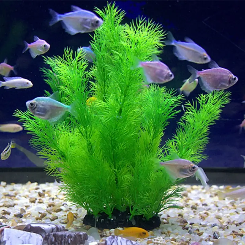 Artificial Aquarium Decor Plan - đánh giá và giá Aquarium Plant Substrate