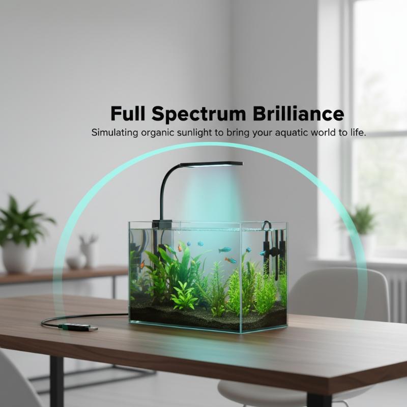 USB Aquarium Clip Light Flexib - đánh giá và giá Planted Tank