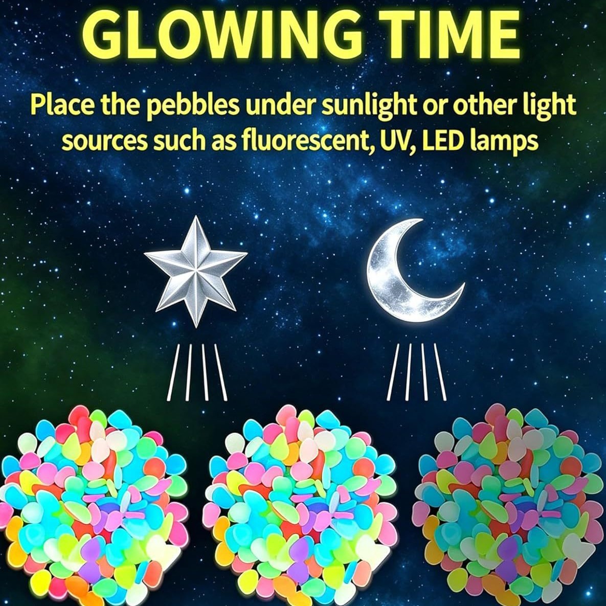 Colorful Glow In The Dark Lumi - đánh giá và giá Planted Tank