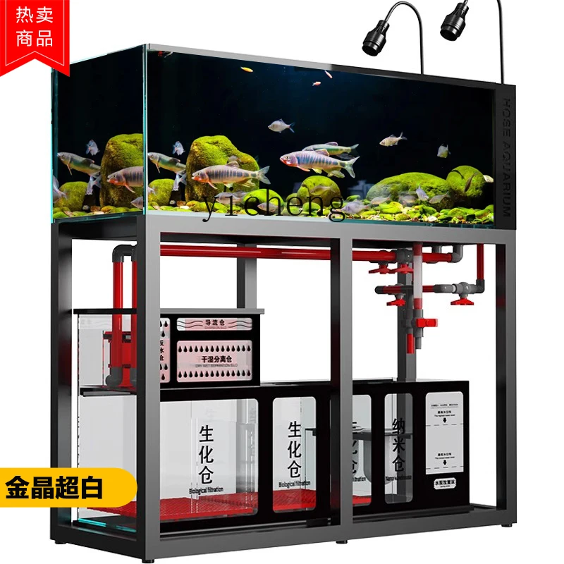 L14 fish tank ultra-white glas - đánh giá và giá Live Plant Aquarium