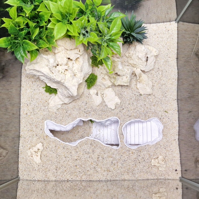 3D Printed Fish Tank Cave, Art - đánh giá và giá Aquarium Plants Live