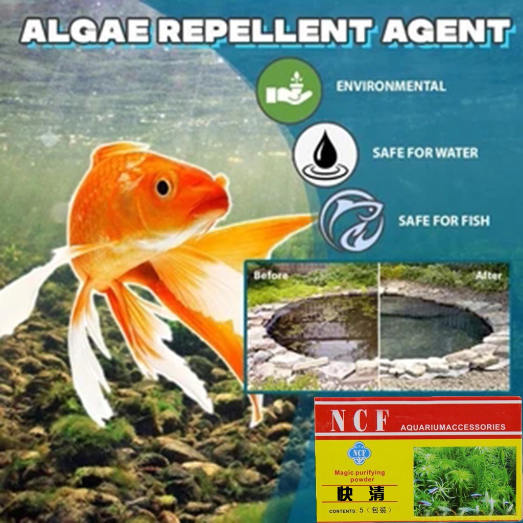 Aquarium Water Purifying Powde - đánh giá và giá Aquarium Moss