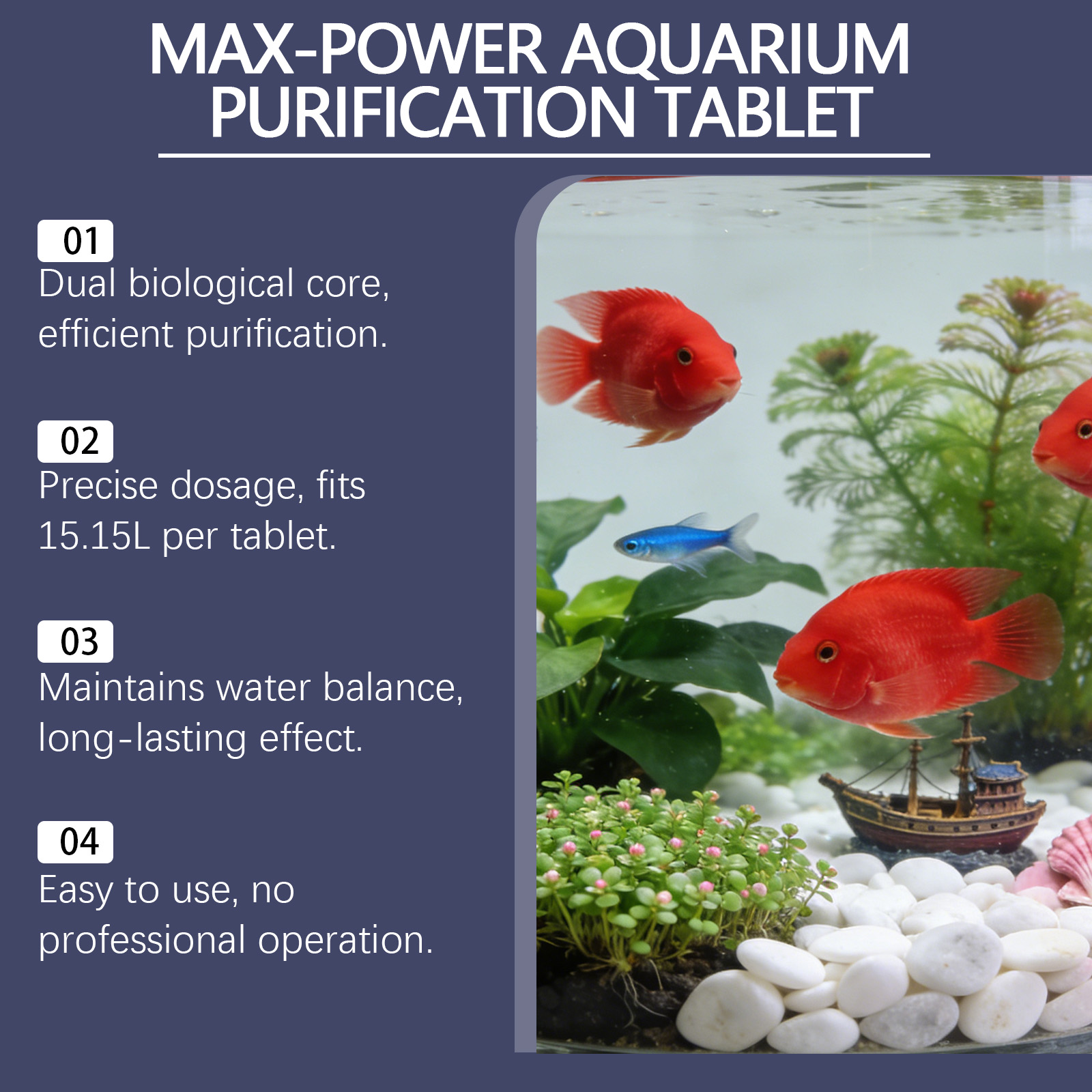 Algae Remover Tablets for Aqua - đánh giá và giá Planted Aquarium Algae Control