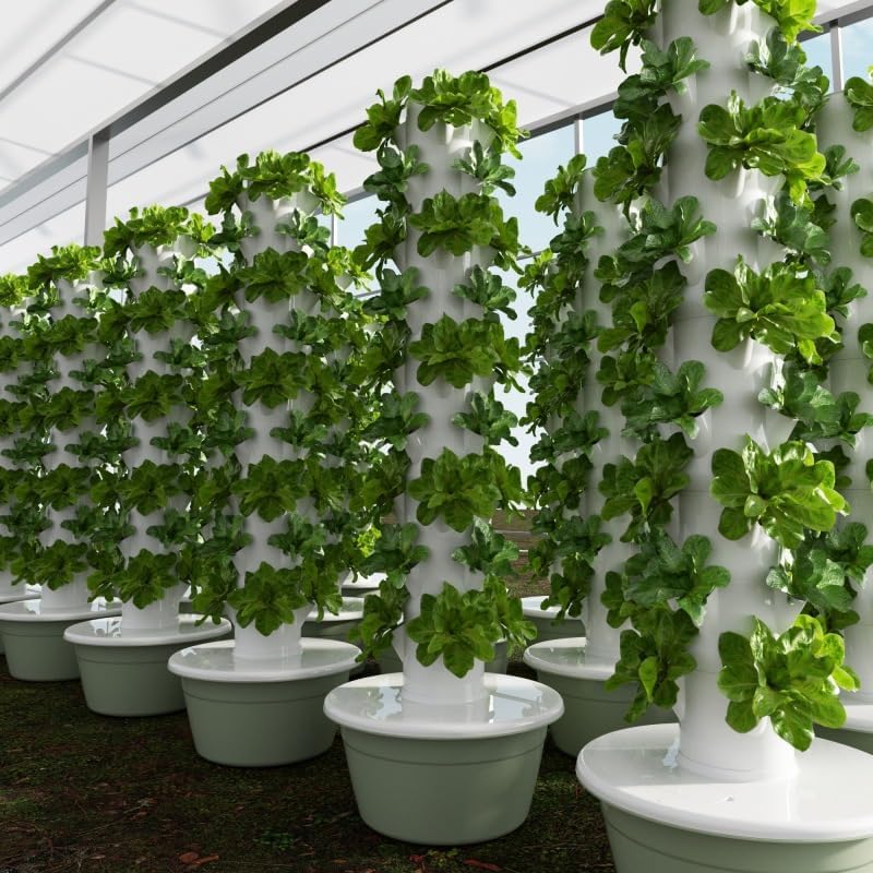 Vertical Hydroponic Grow Tower - đánh giá và giá Planted Tank